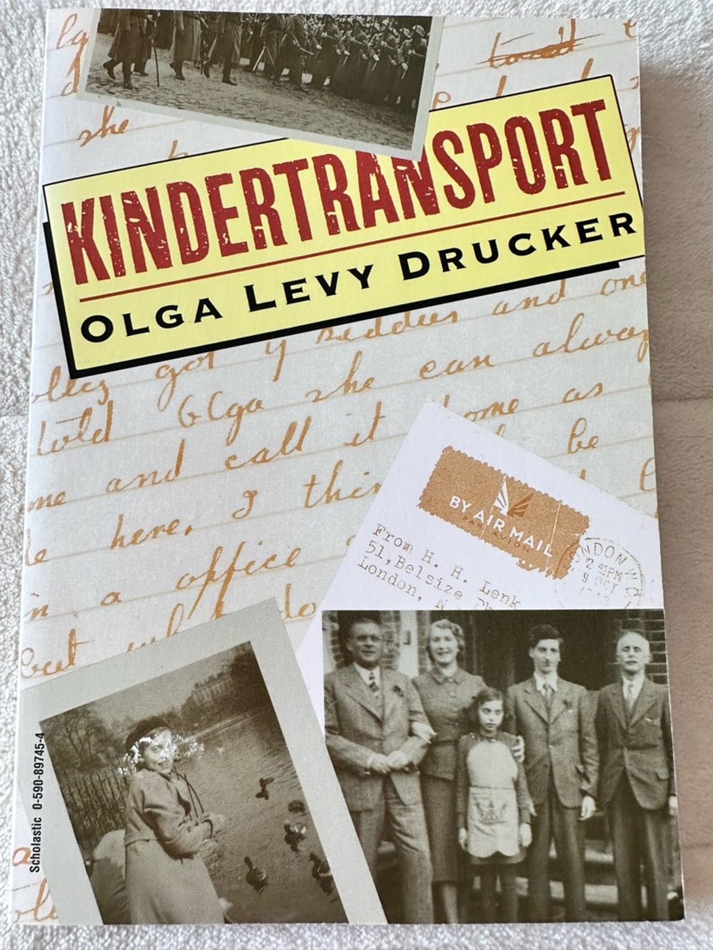 👁️4/$10👁️ autobiography kindertransport by Olga Drucker